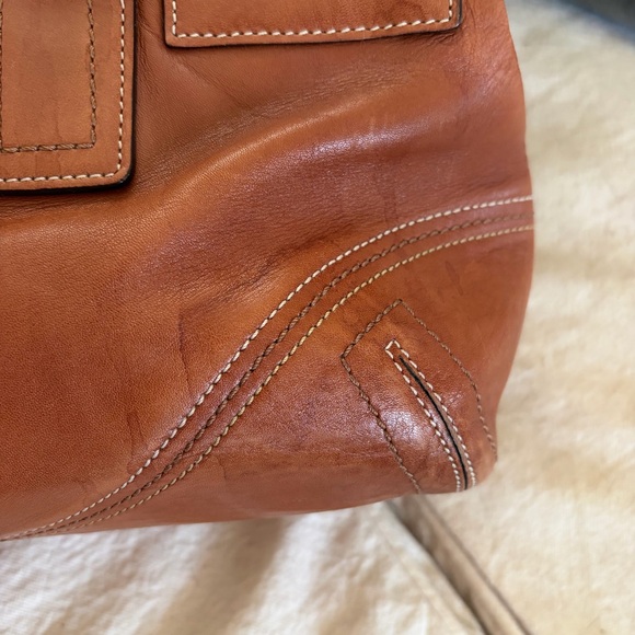 Vintage Coach Soho Hampton Satchel Leather Handbag - Picture 6 of 16